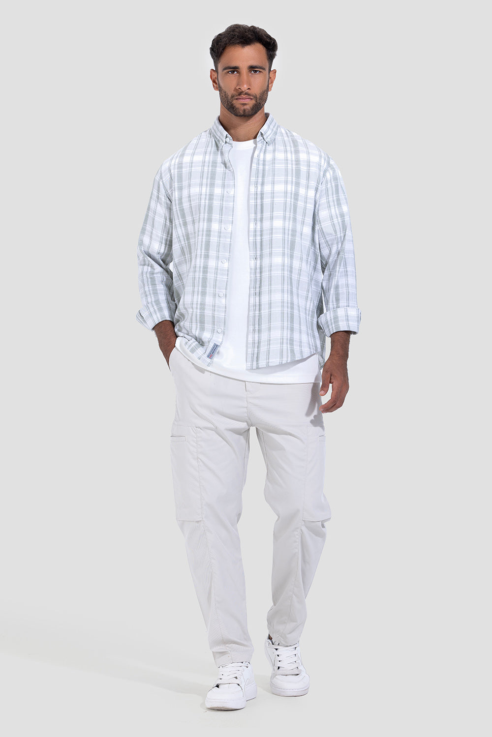 Slim Fit Checked Shirt