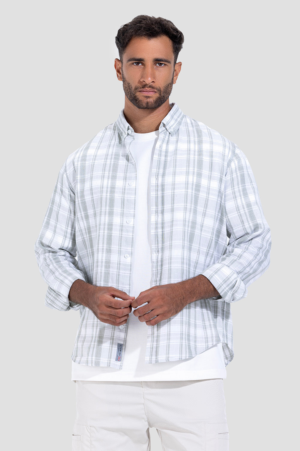 Slim Fit Checked Shirt