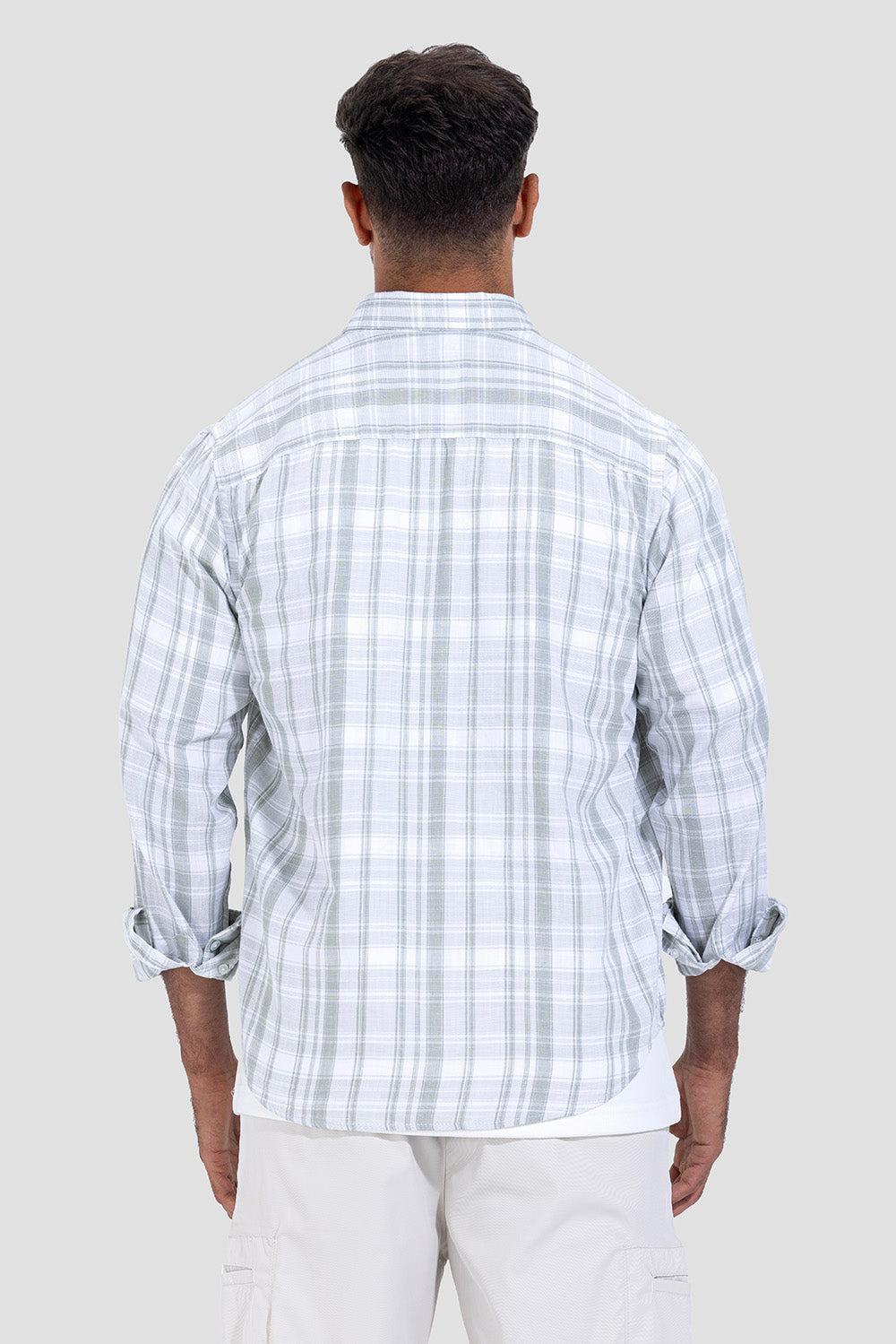 Slim Fit Checked Shirt