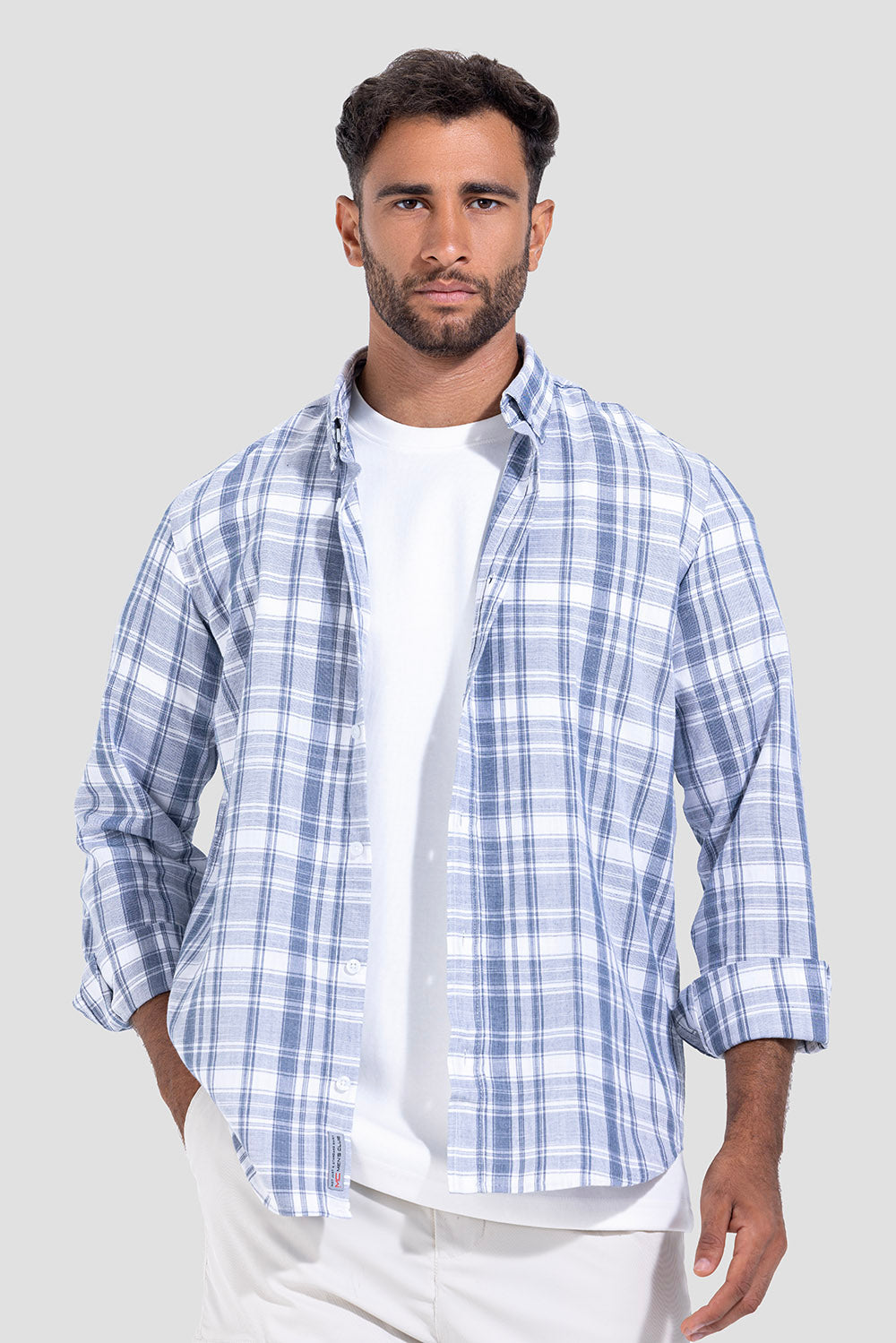 Slim Fit Checked Shirt