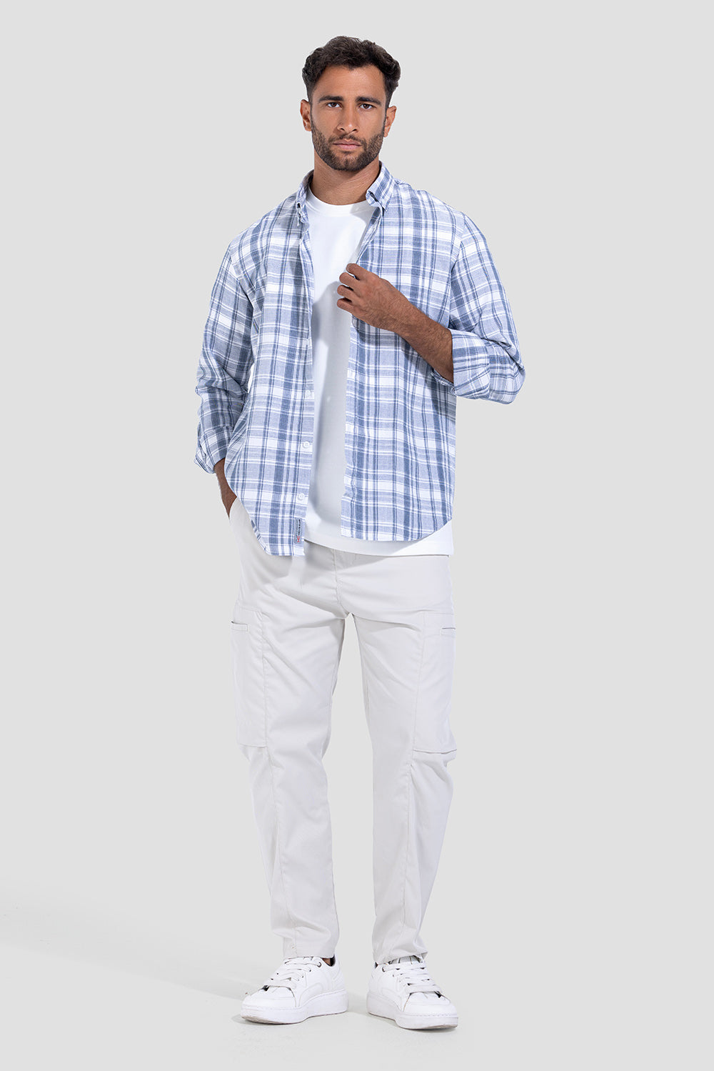 Slim Fit Checked Shirt