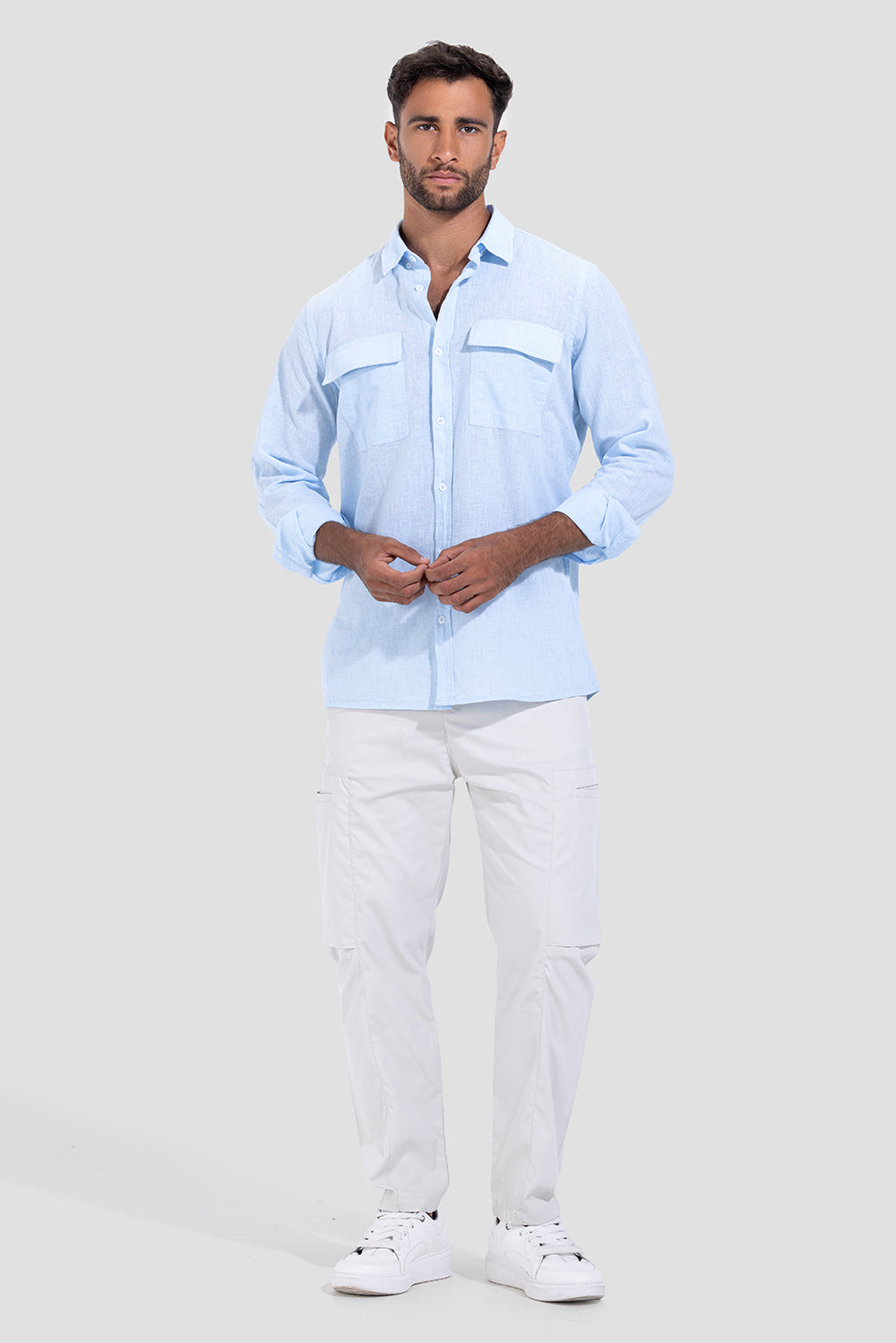 Slim Fit Linen Shirt
