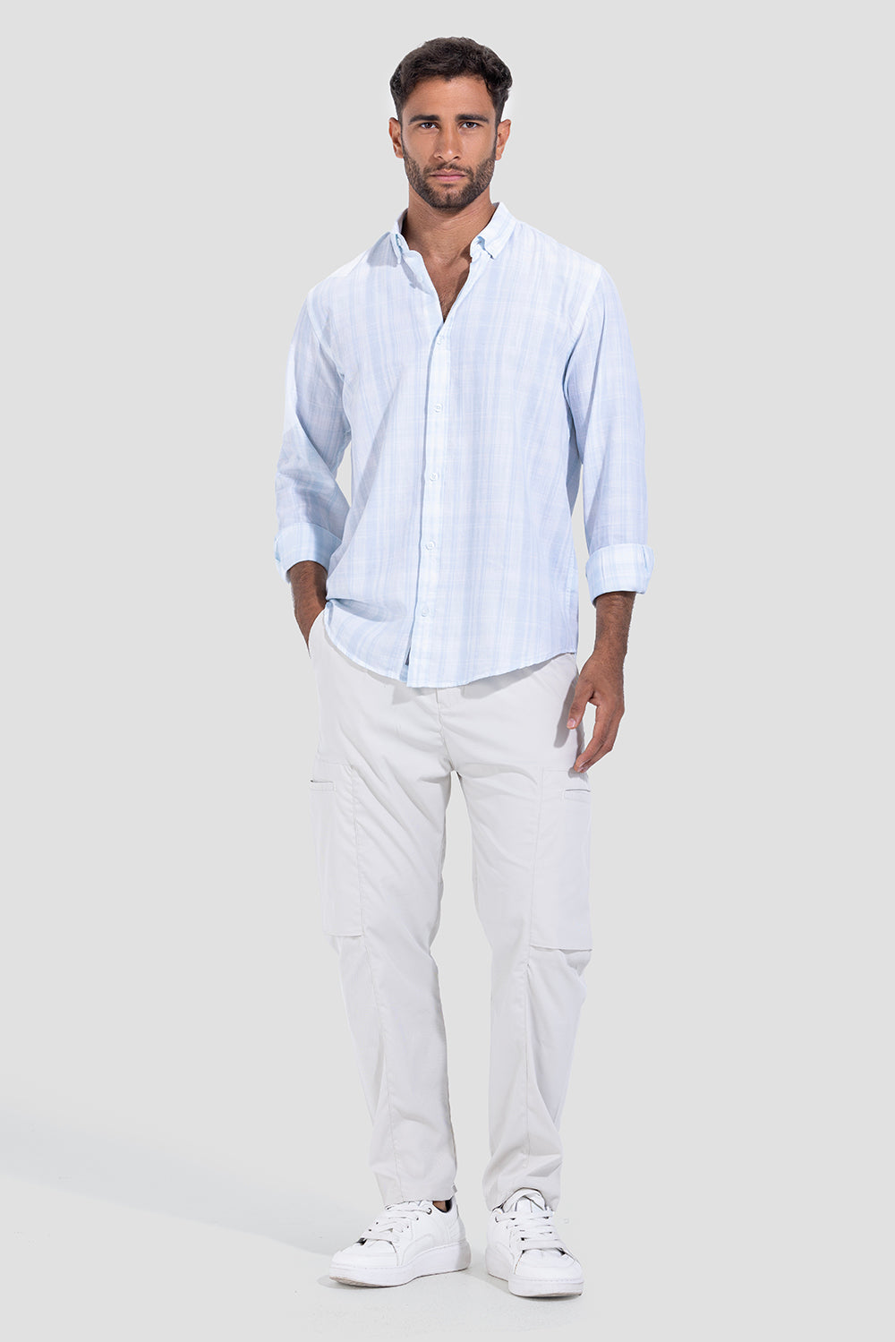 Slim Fit Checked Shirt
