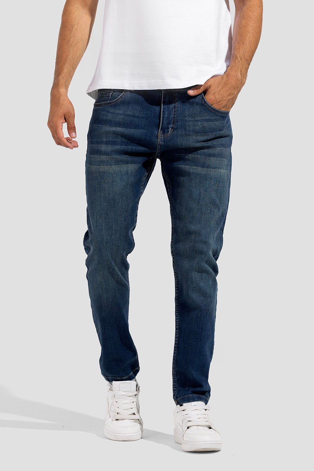Carrot Fit Denim Pant