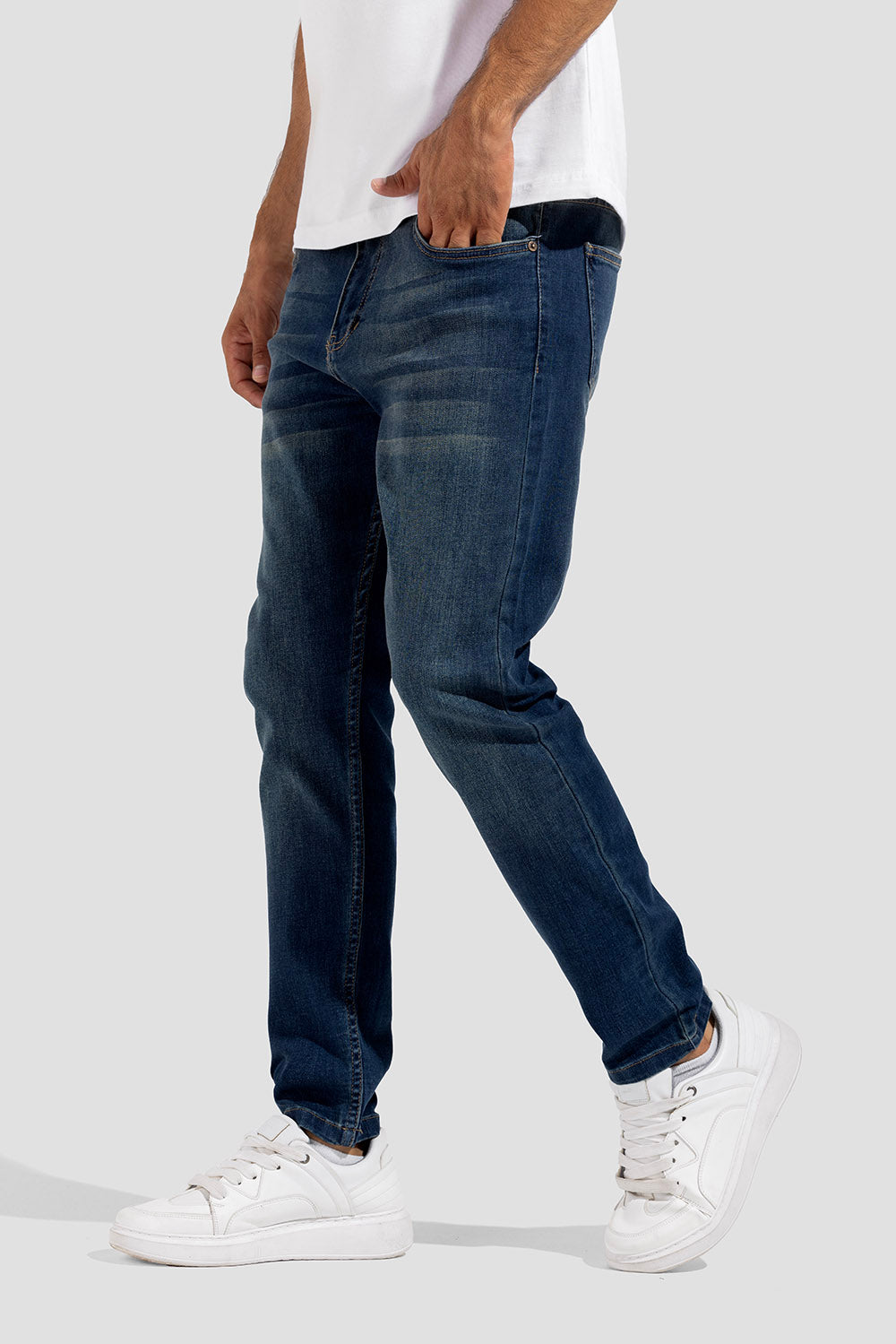 Carrot Fit Denim Pant