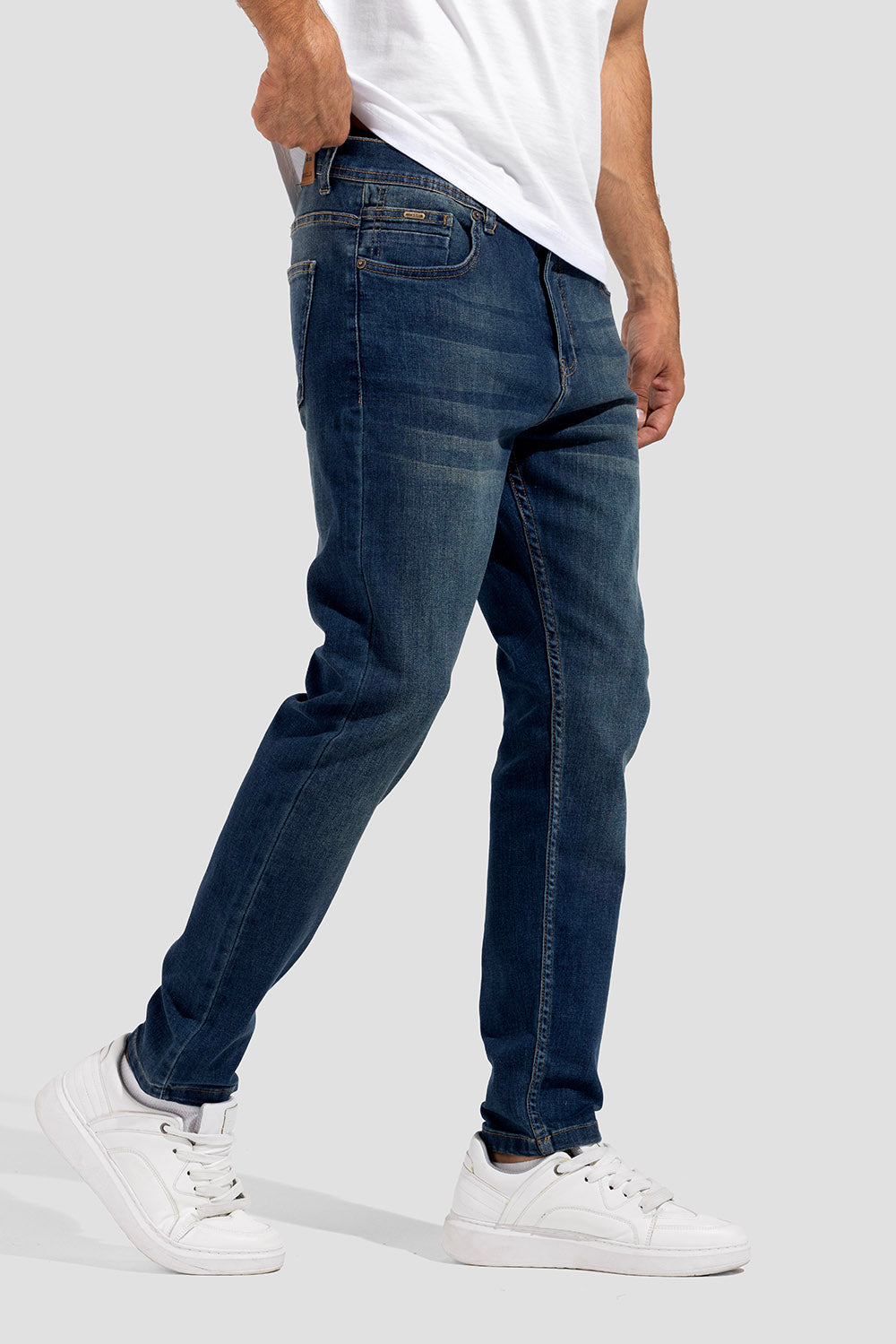 Carrot Fit Denim Pant