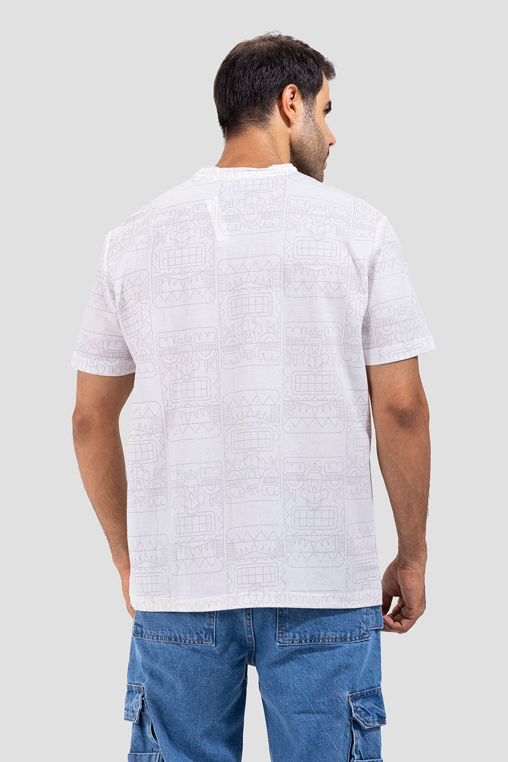 Crew Neck Printed T-shirt
