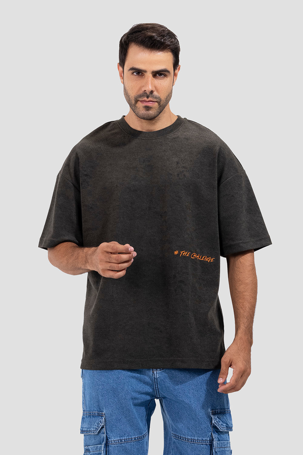 Crew Neck Printed T-shirt