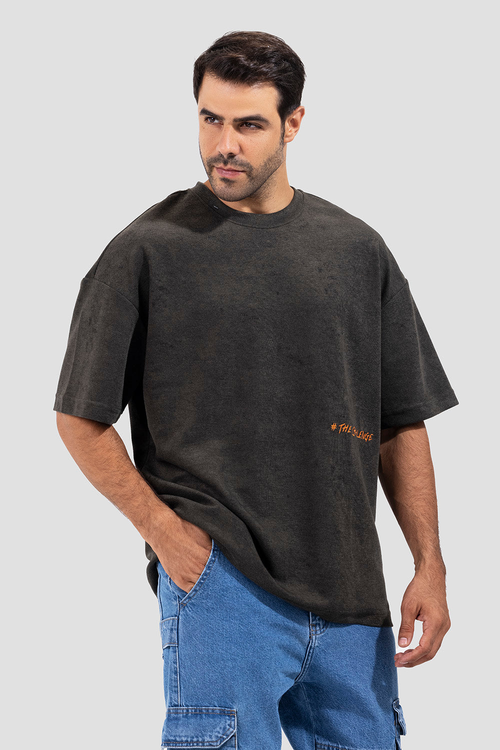 Crew Neck Printed T-shirt