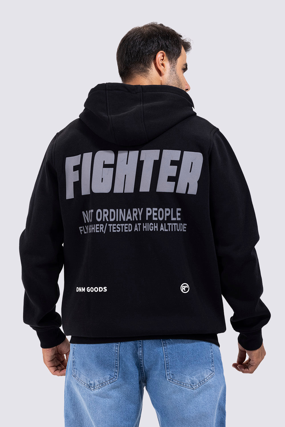 FULL ZIPPER HOODED SWEATSHIRT