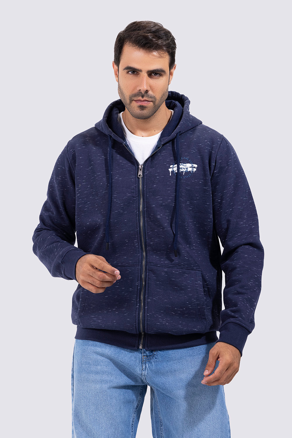 Full Zipper Hoodie Sweatshirt