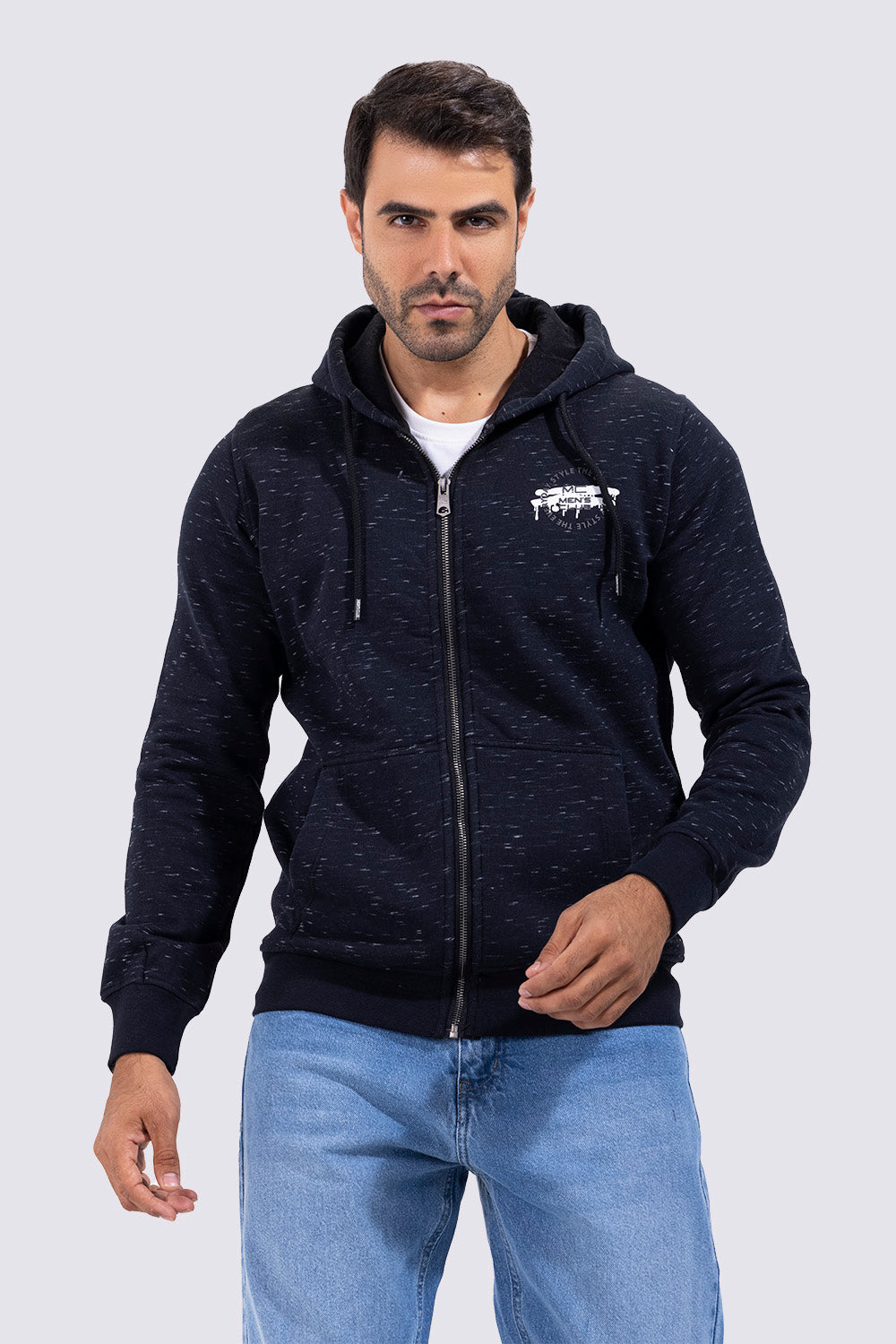 Full Zipper Hoodie Sweatshirt