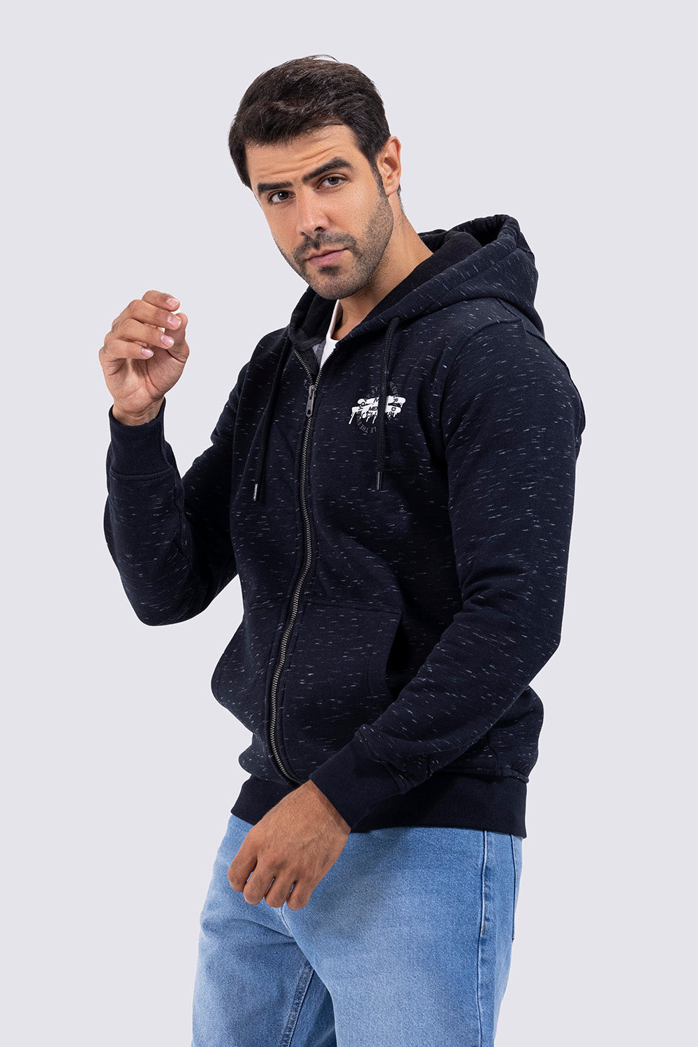 Full Zipper Hoodie Sweatshirt