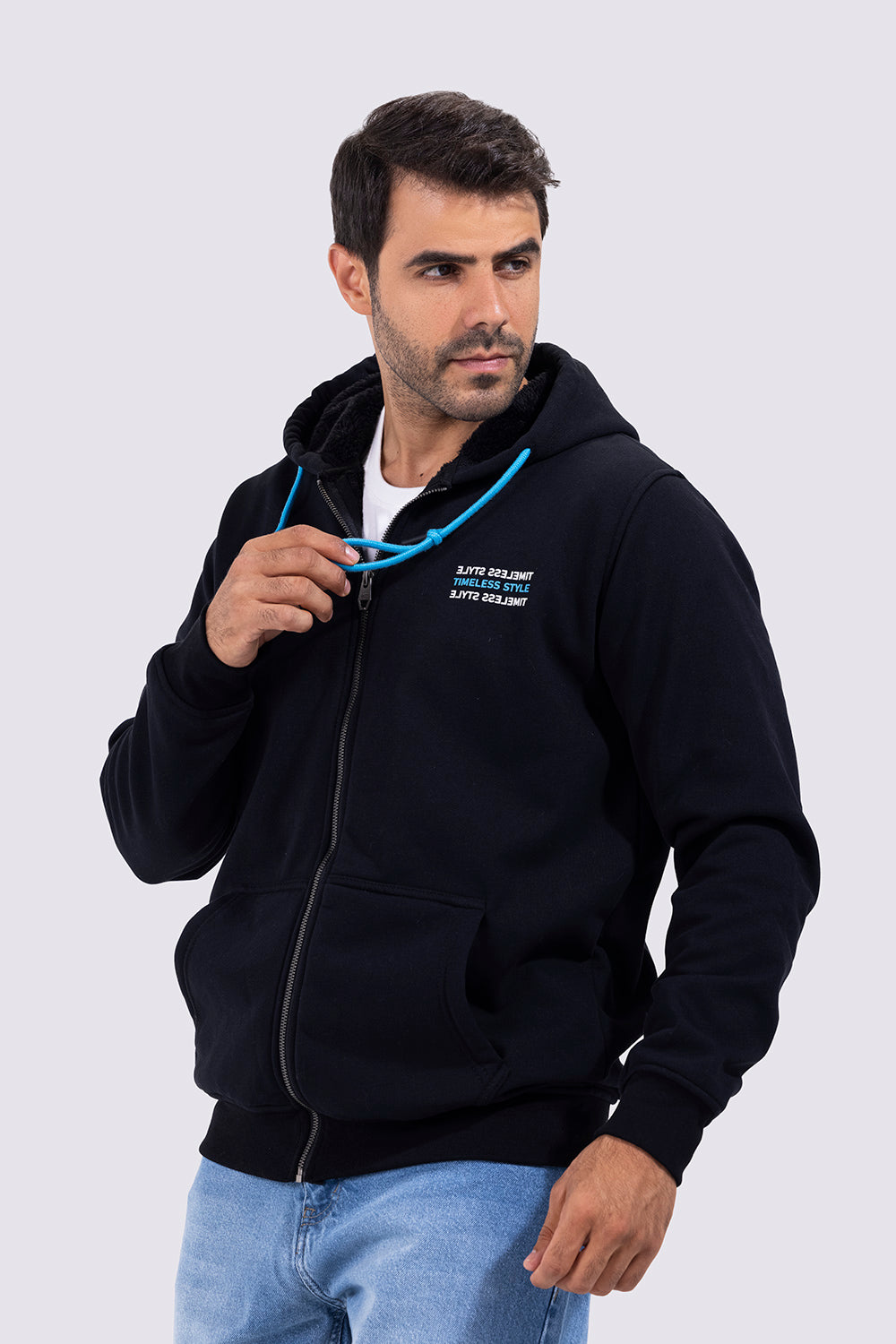 Full Zipper Hoodie Sweatshirt