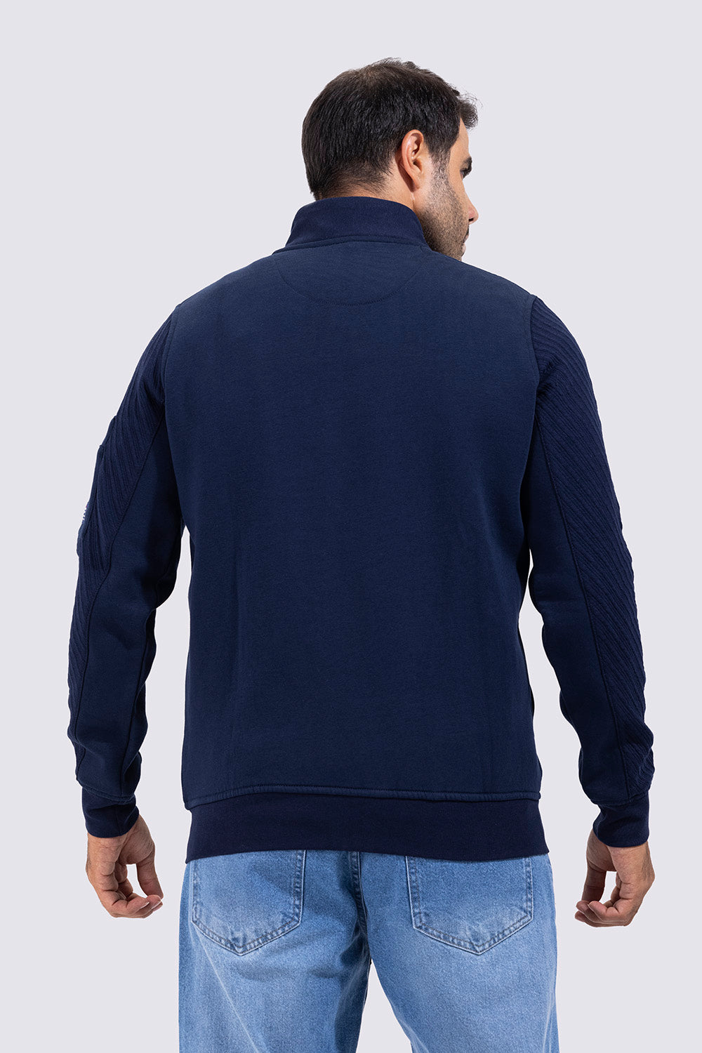 FULL ZIPPER HOODED SWEATSHIRT
