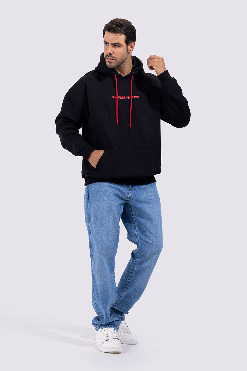 Printed Hoodie Sweatshirt