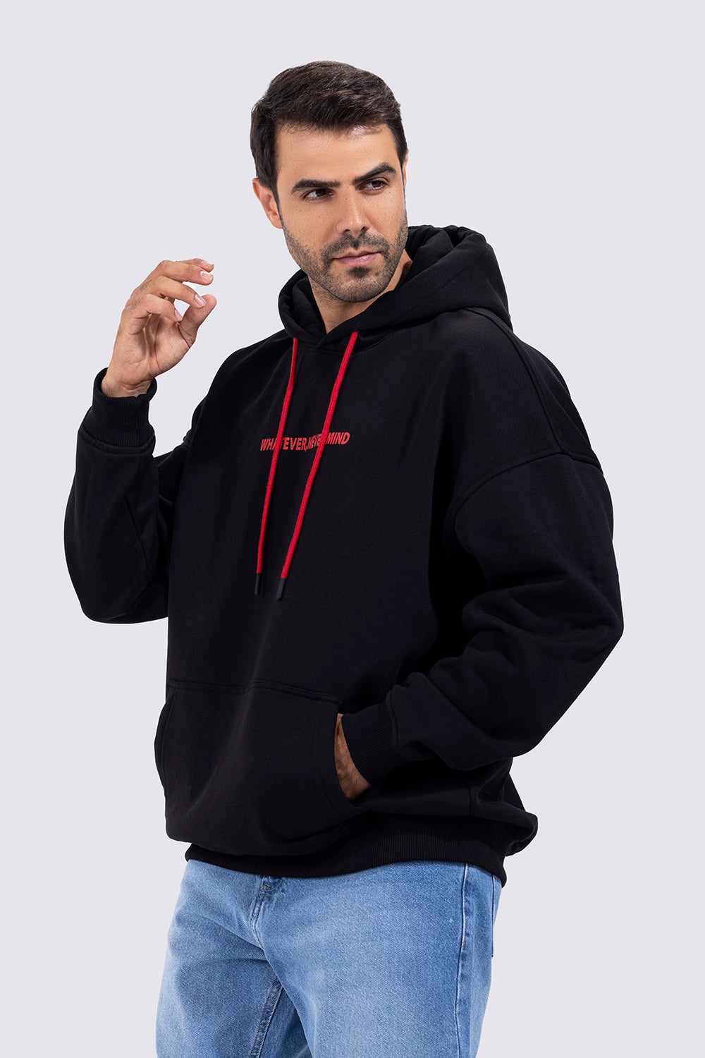 Printed Hoodie Sweatshirt