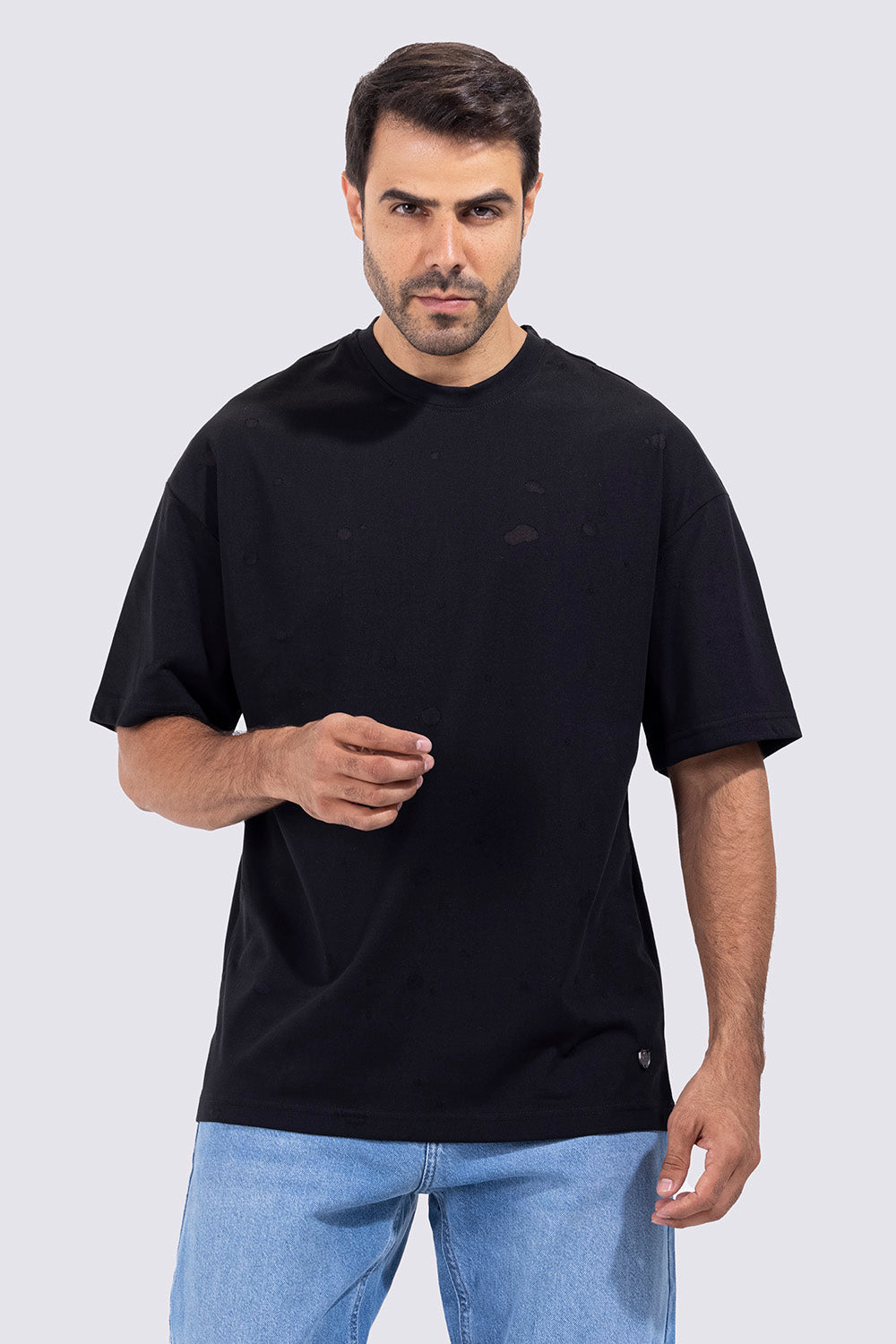 Crew Neck Over Size T-Shirt