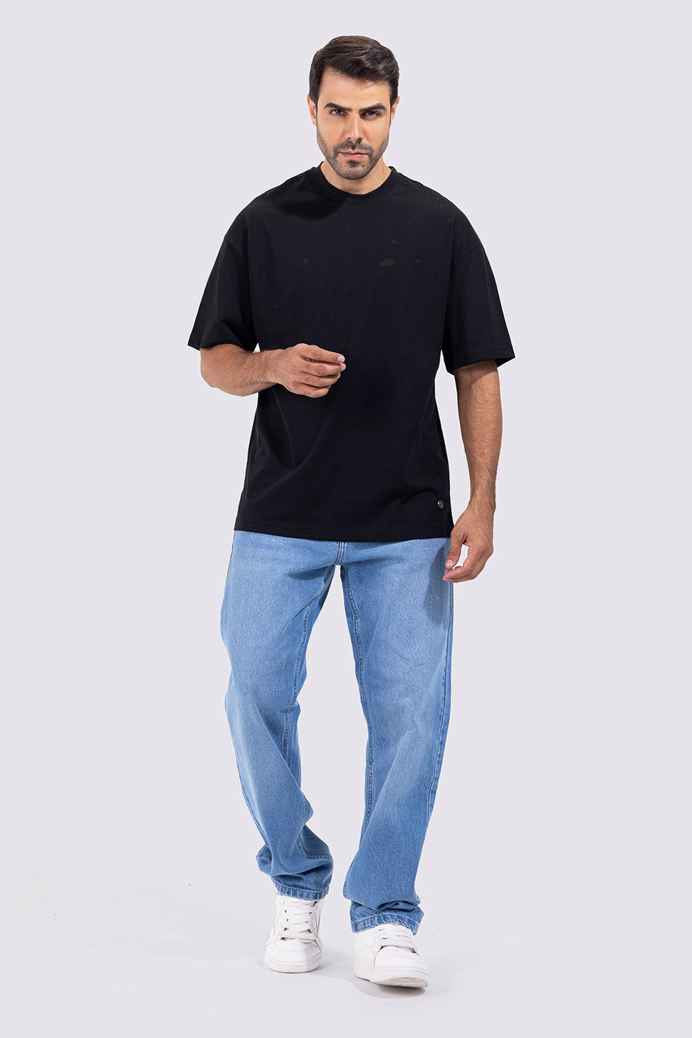 Crew Neck Over Size T-Shirt