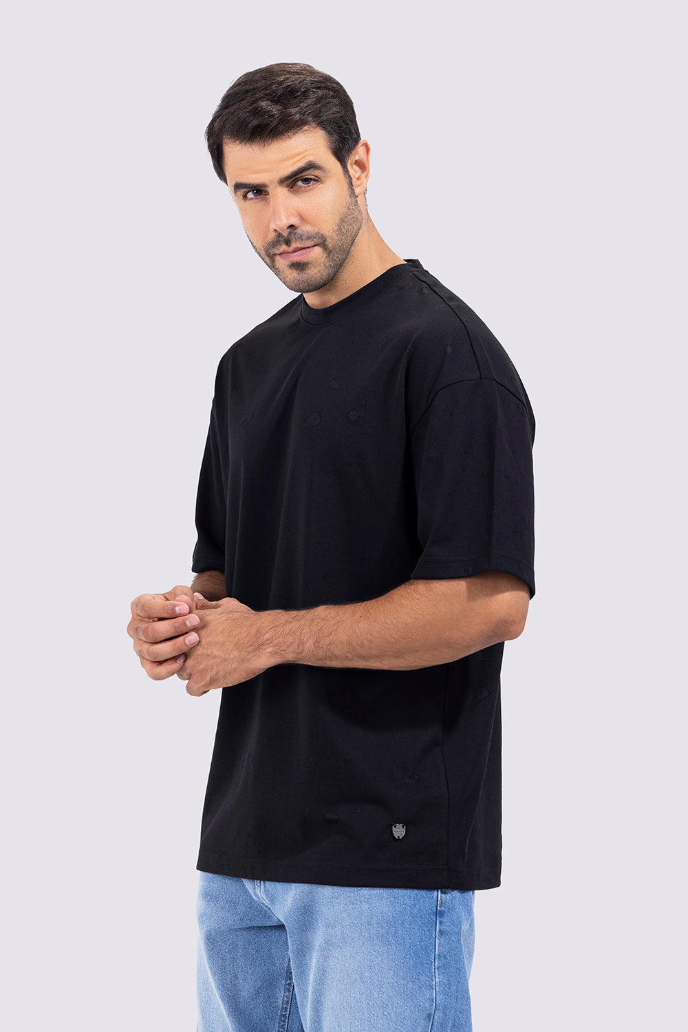 Crew Neck Over Size T-Shirt