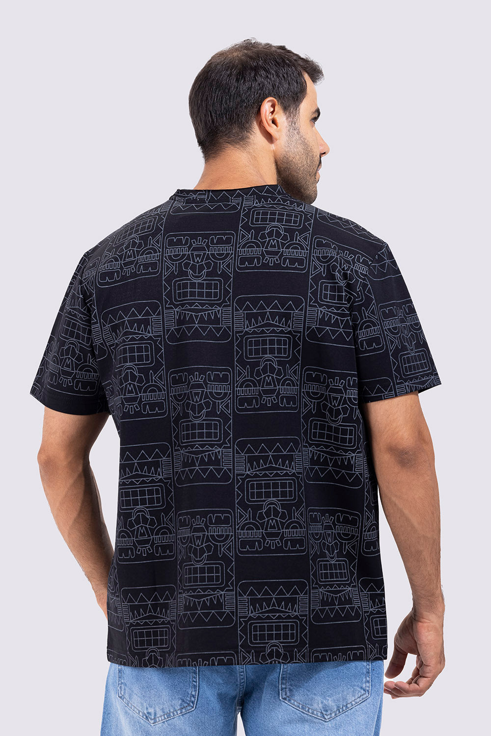 Crew Neck Printed T-shirt