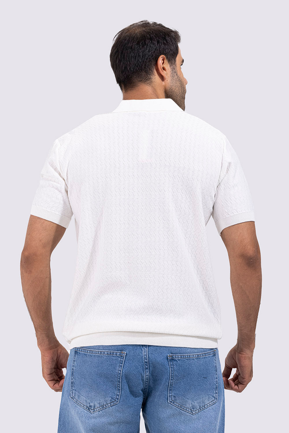 Knitted Polo Shirt