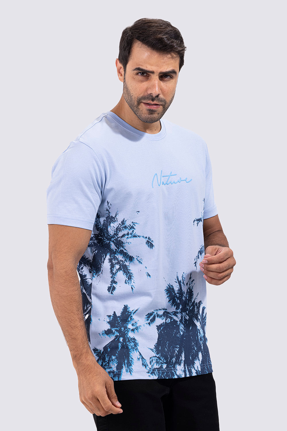 Crew Neck Printed T-shirt