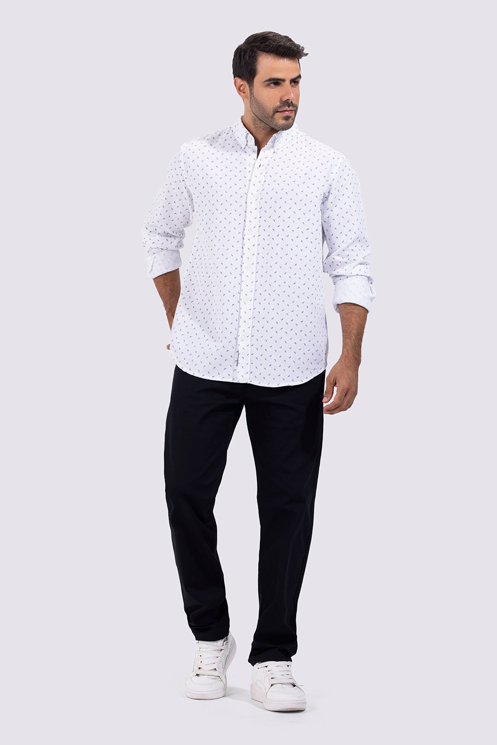 Slim Fit Printed Shirt