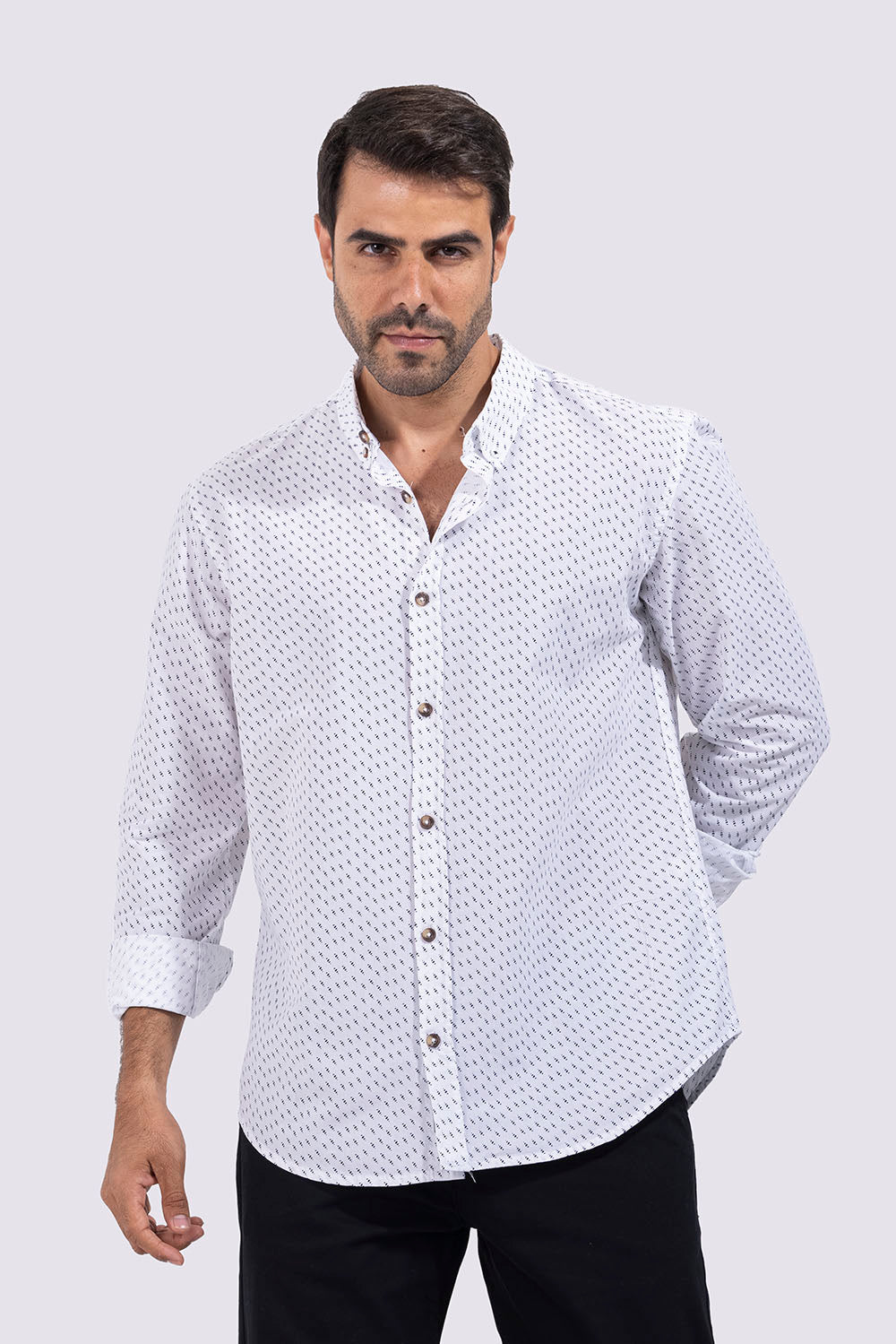 Slim Fit Printed Shirt