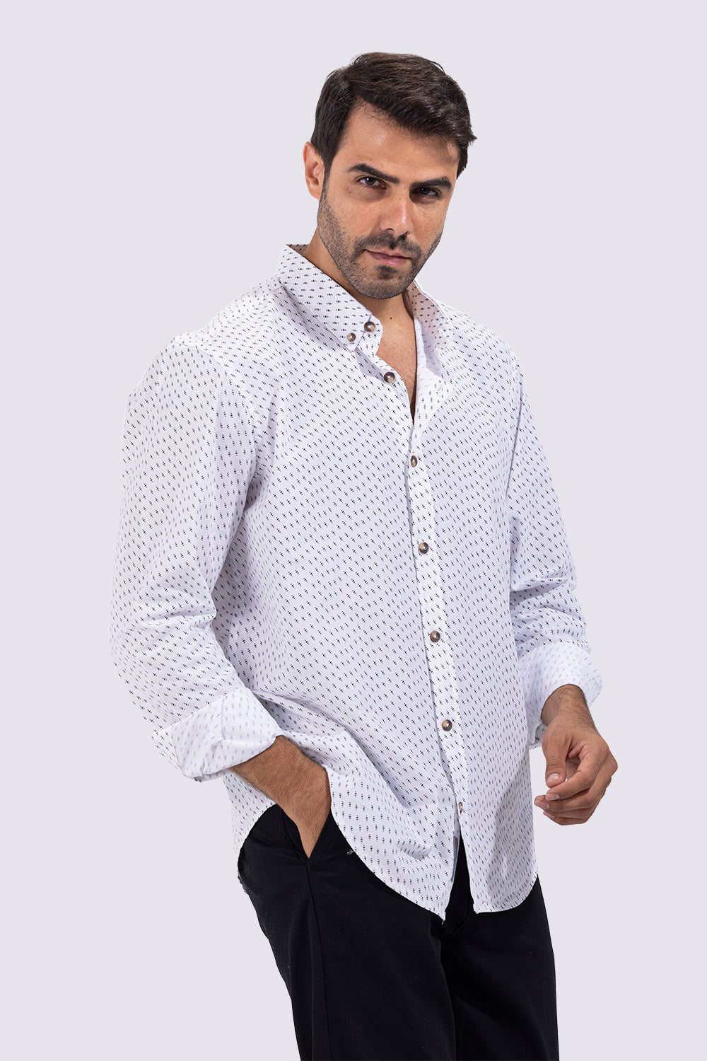Slim Fit Printed Shirt