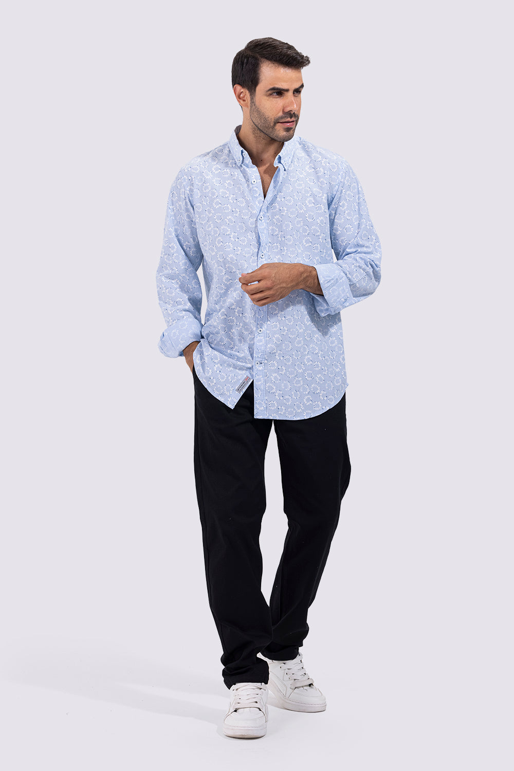 Slim Fit Printed Shirt