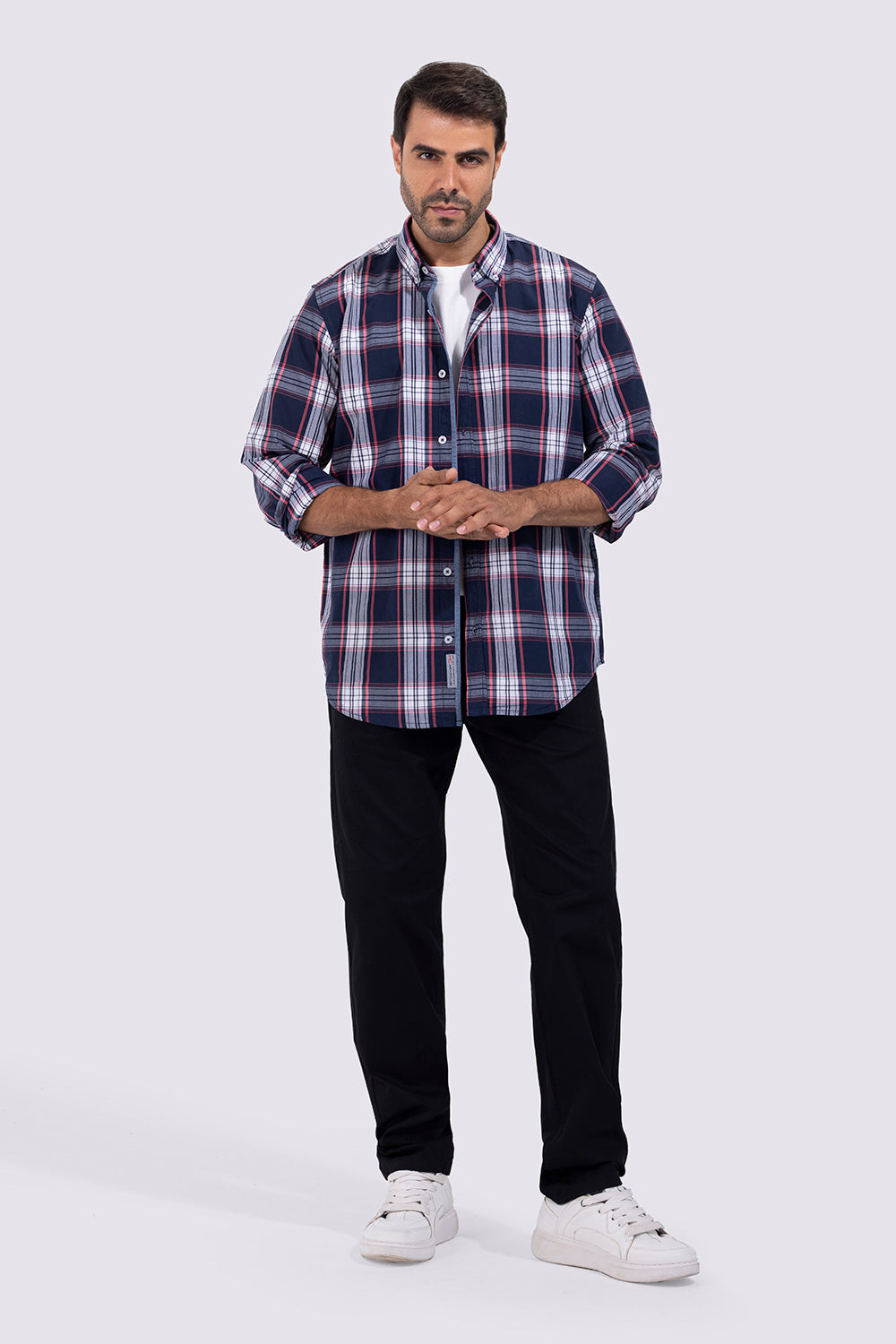 Slim Fit Checked Shirt