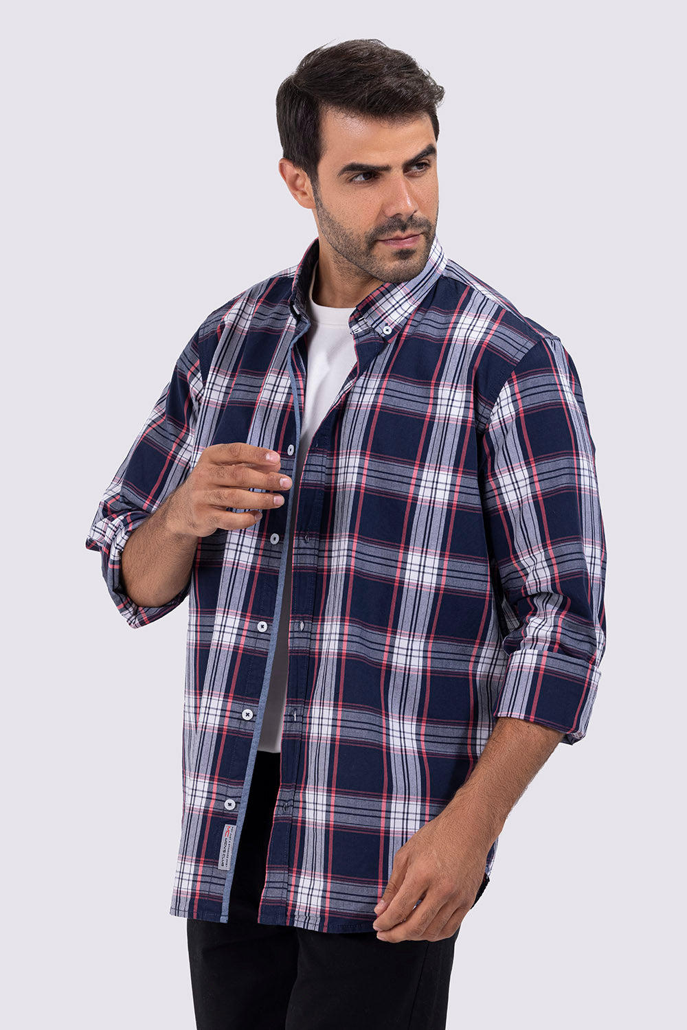 Slim Fit Checked Shirt