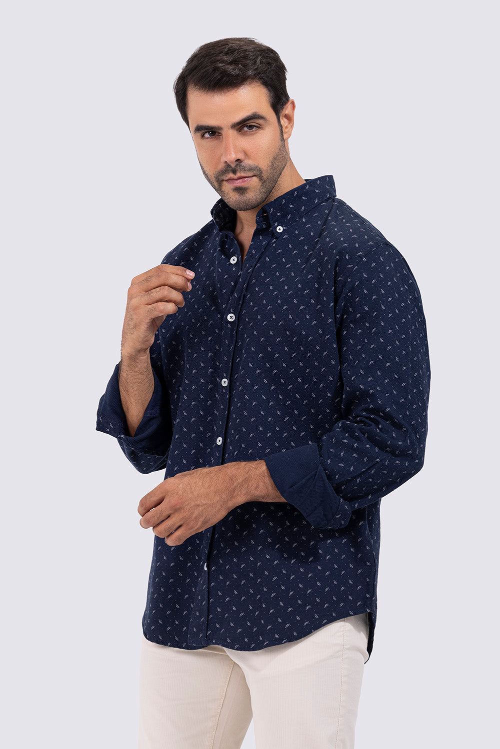 Slim Fit Printed Shirt