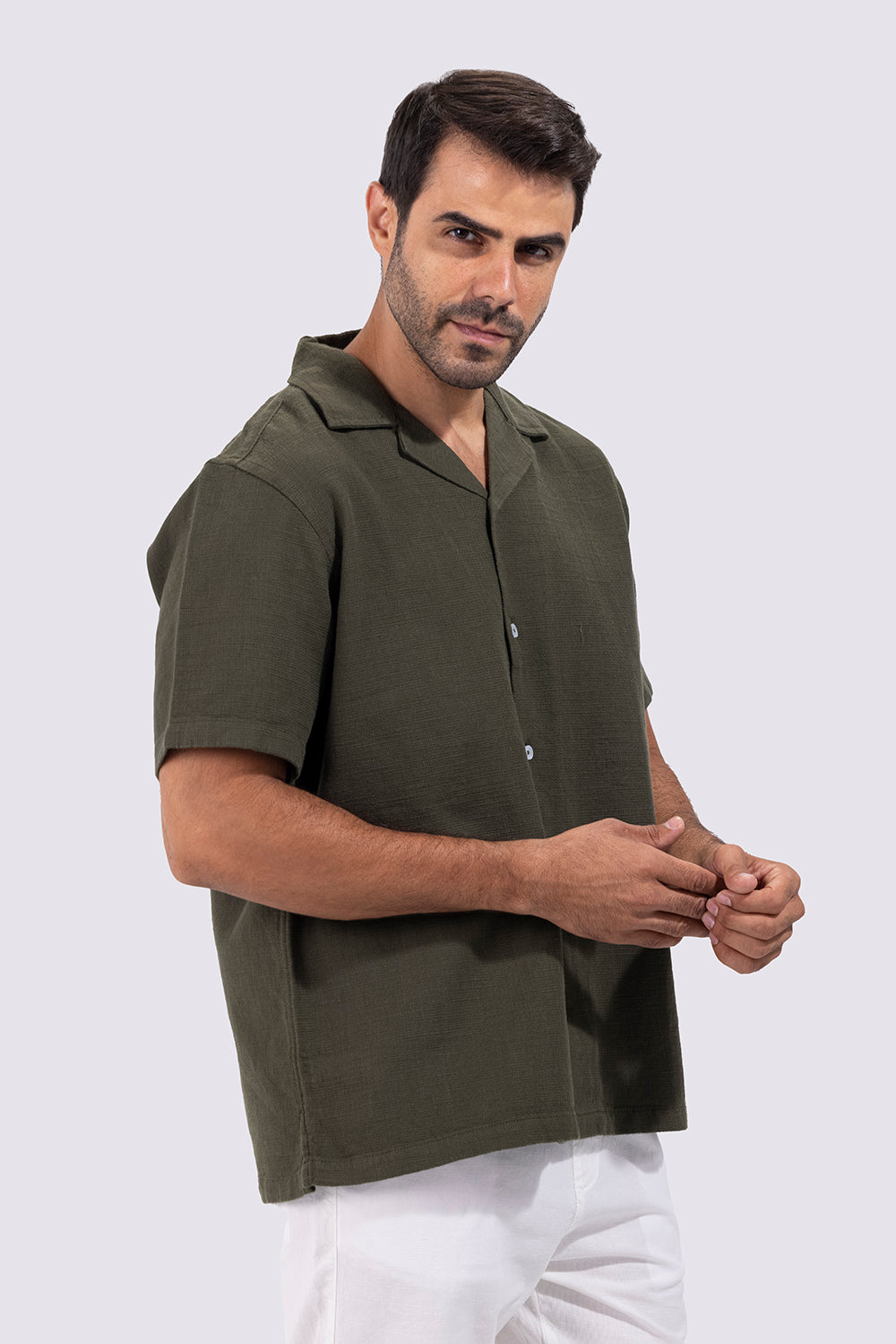 Slim Fit Checked Shirt