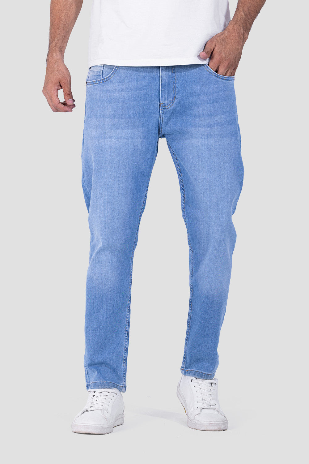 Carrot Fit Denim Pant