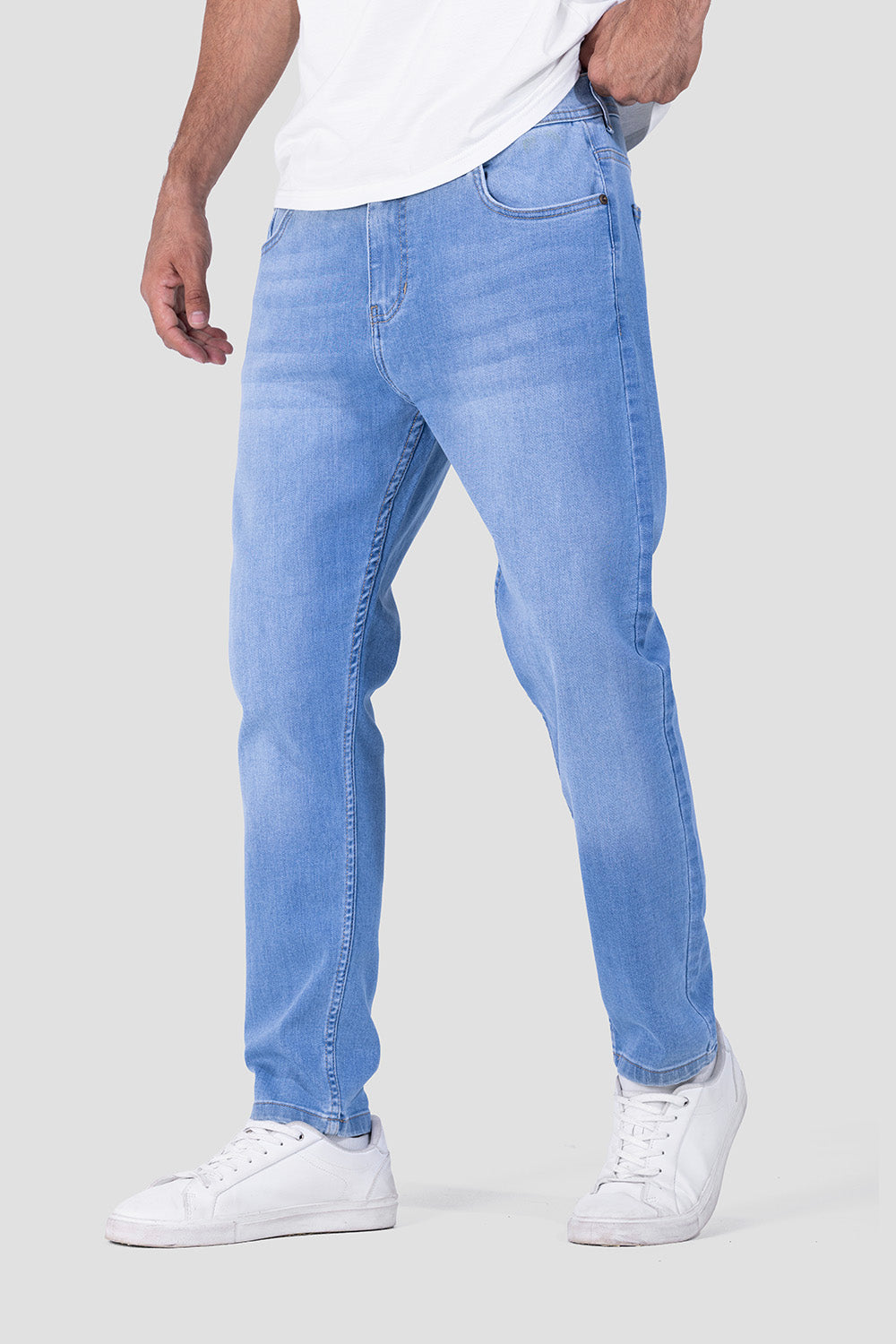 Carrot Fit Denim Pant
