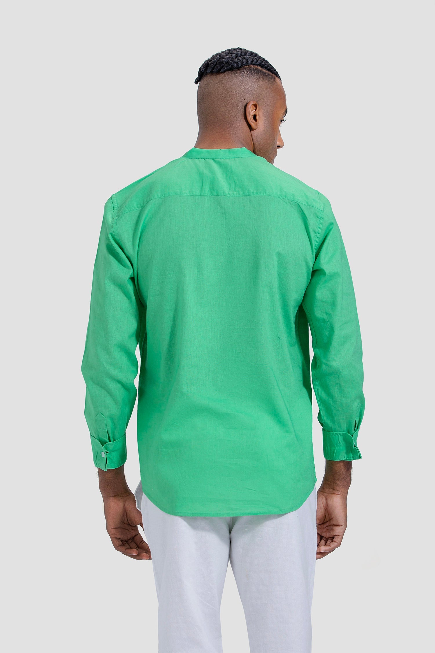 Slim Fit Solid Shirt