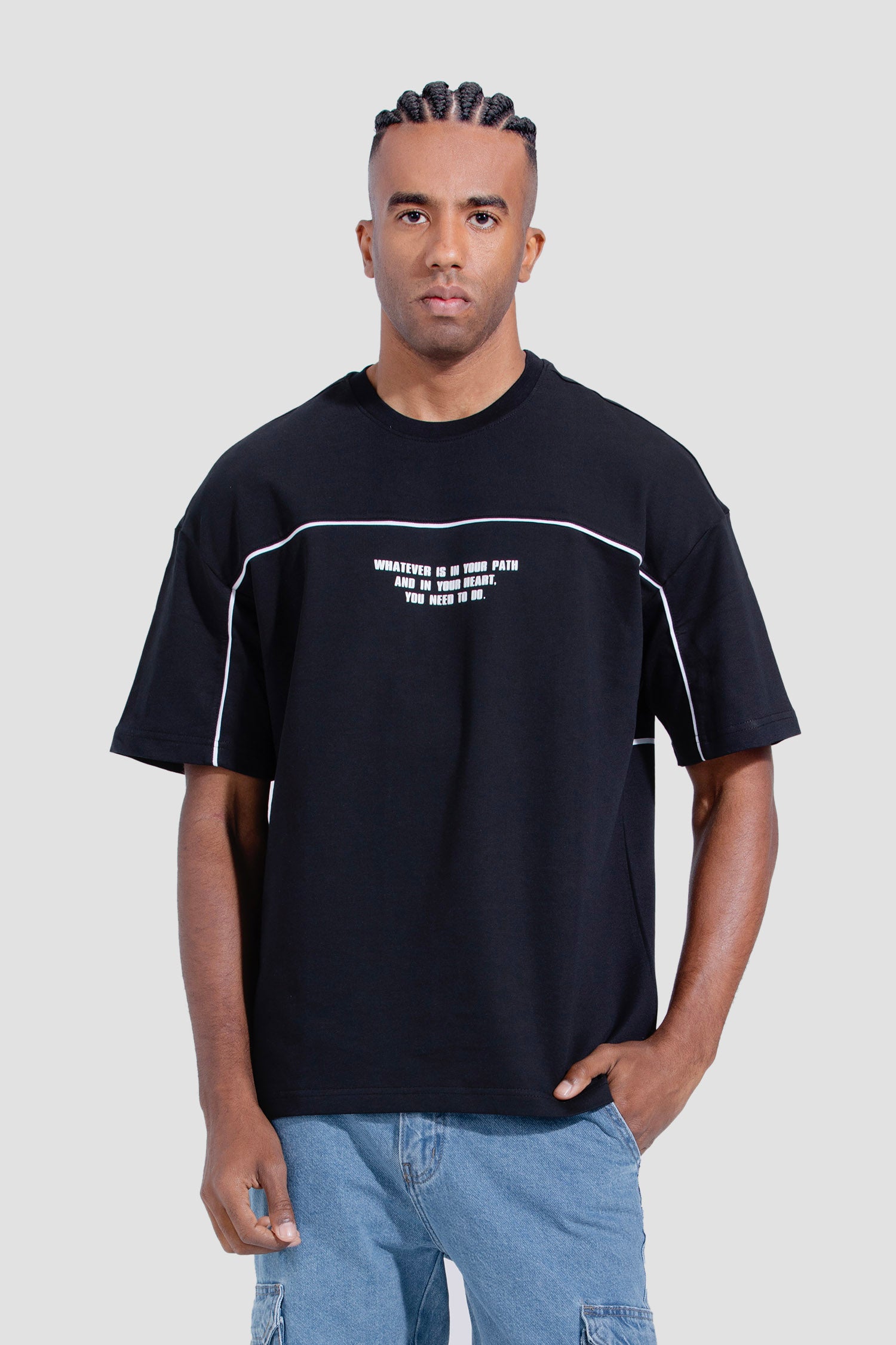 Printed Crew Neck T-Shirt
