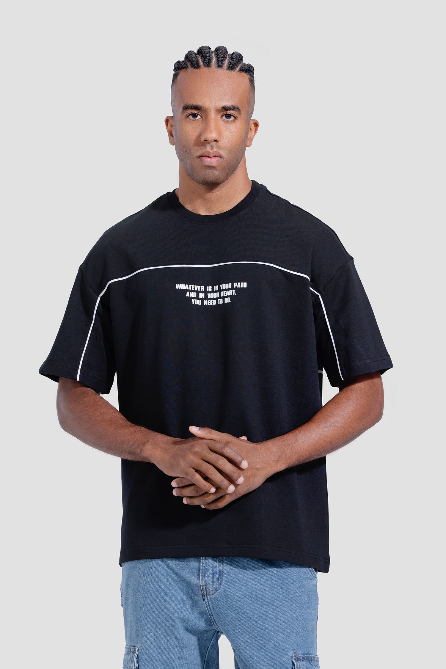 Printed Crew Neck T-Shirt