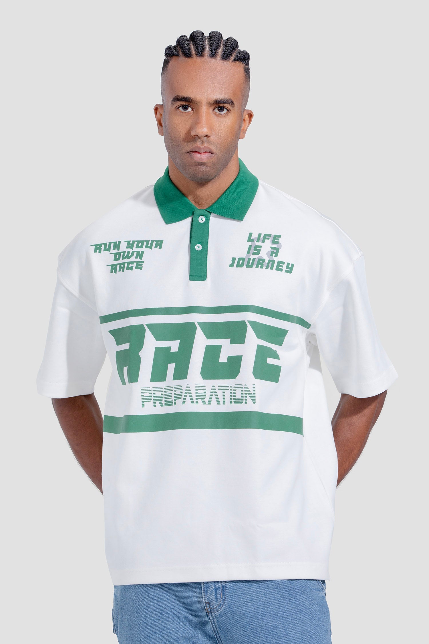 Over Size Polo Shirt