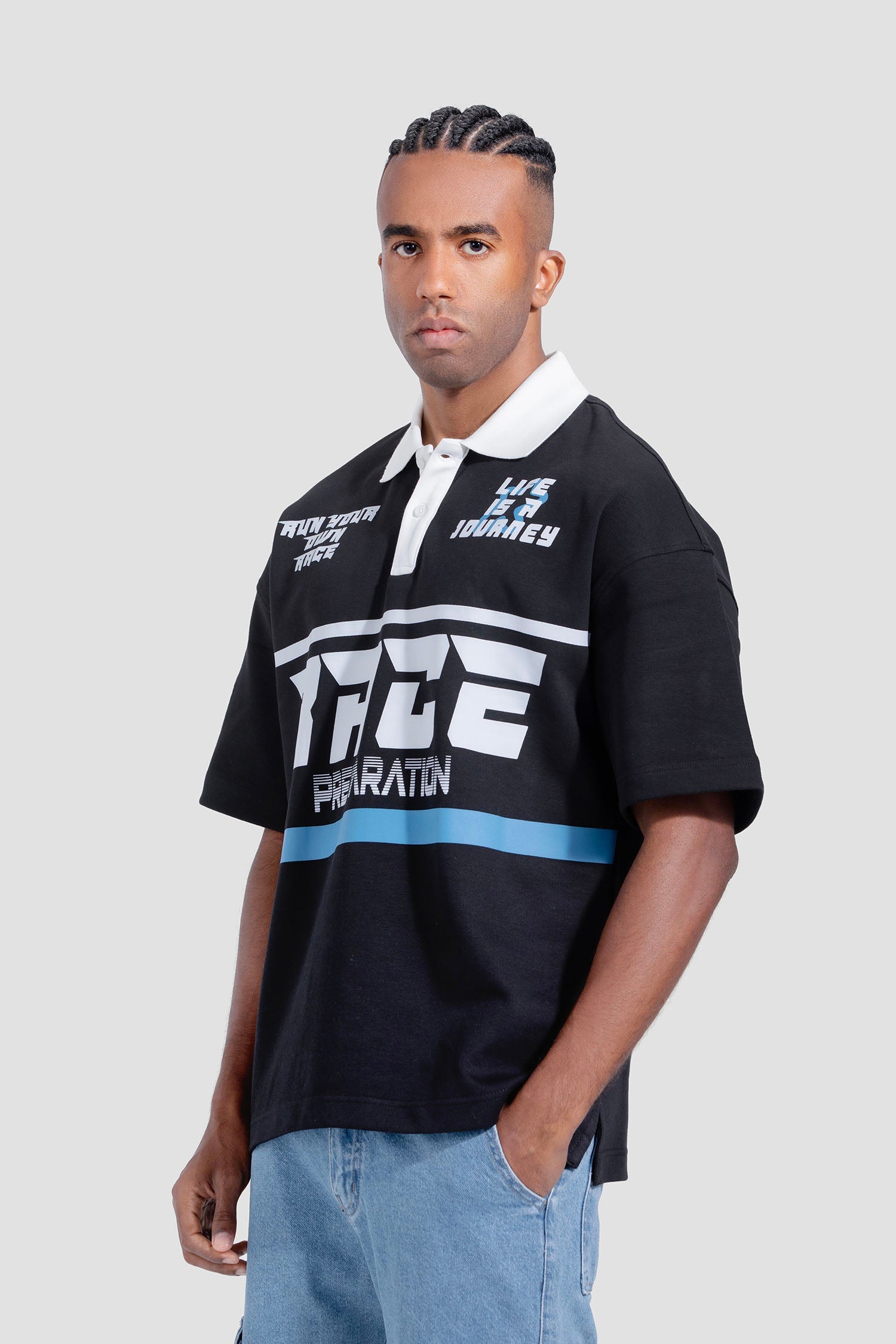 Over Size Polo Shirt
