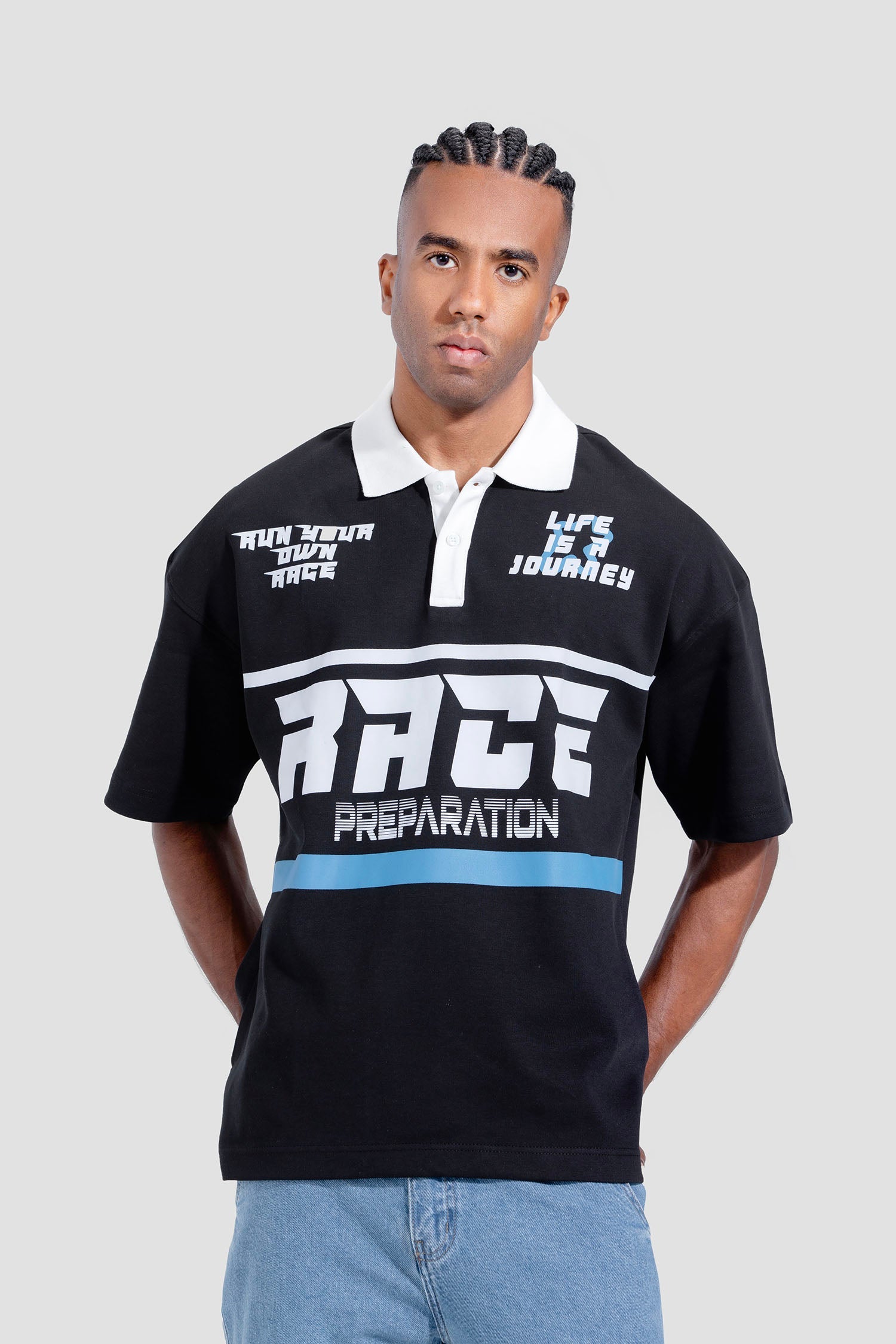 Over Size Polo Shirt