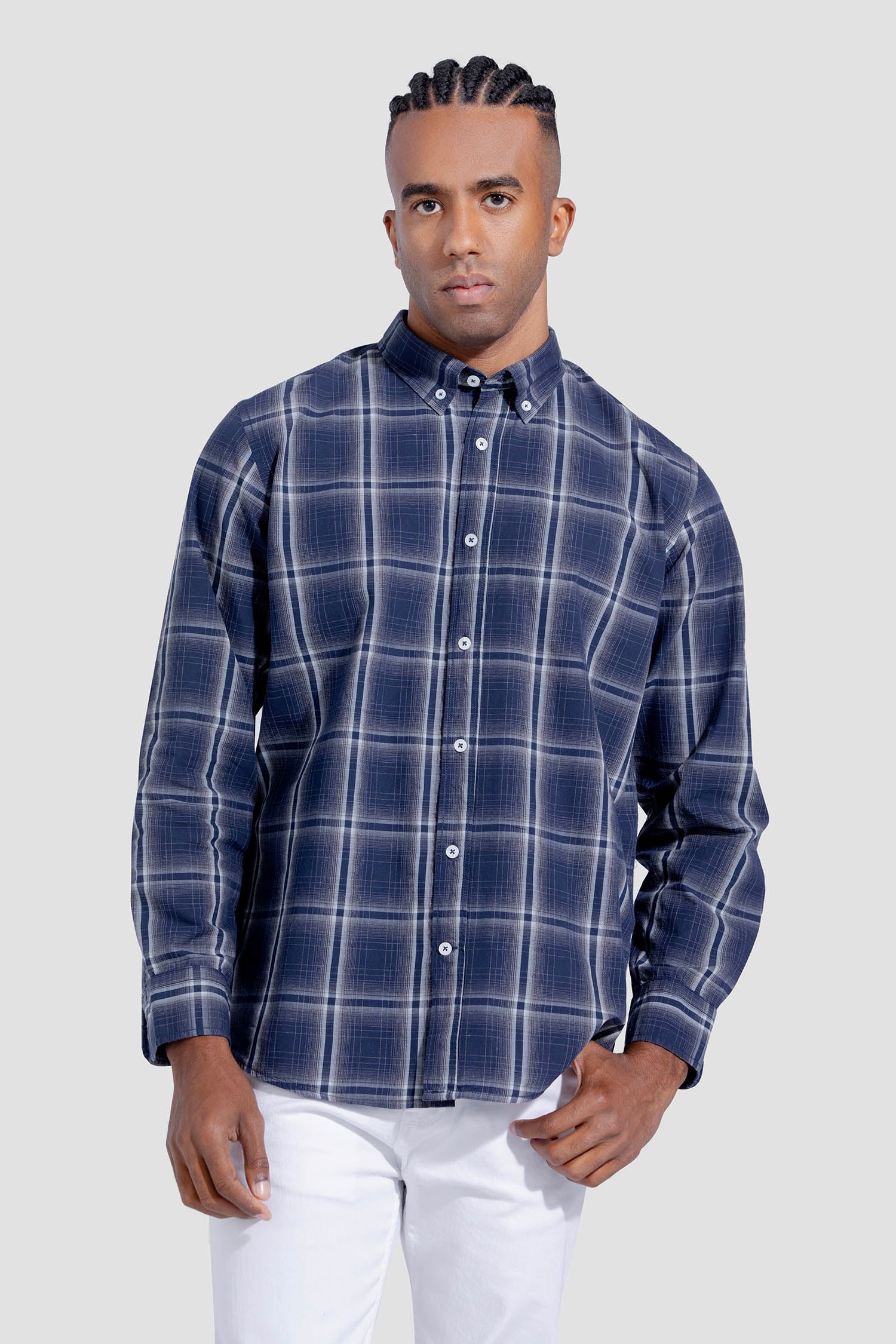 Slim Fit Checked Shirt