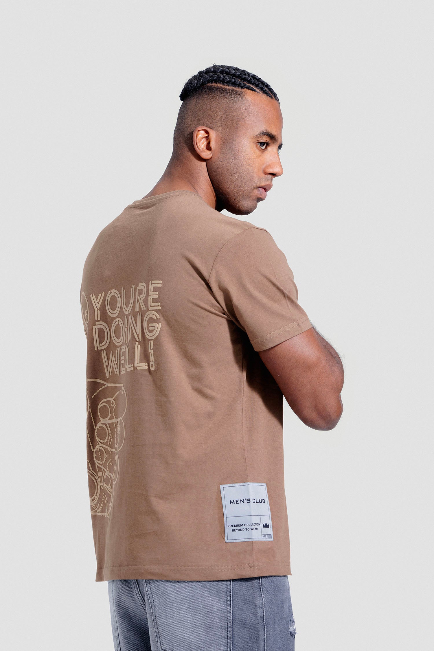 Crew Neck Printed T-shirt
