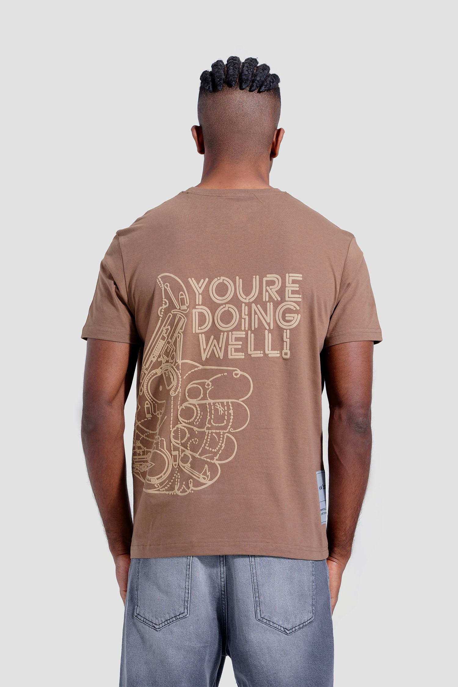 Crew Neck Printed T-shirt