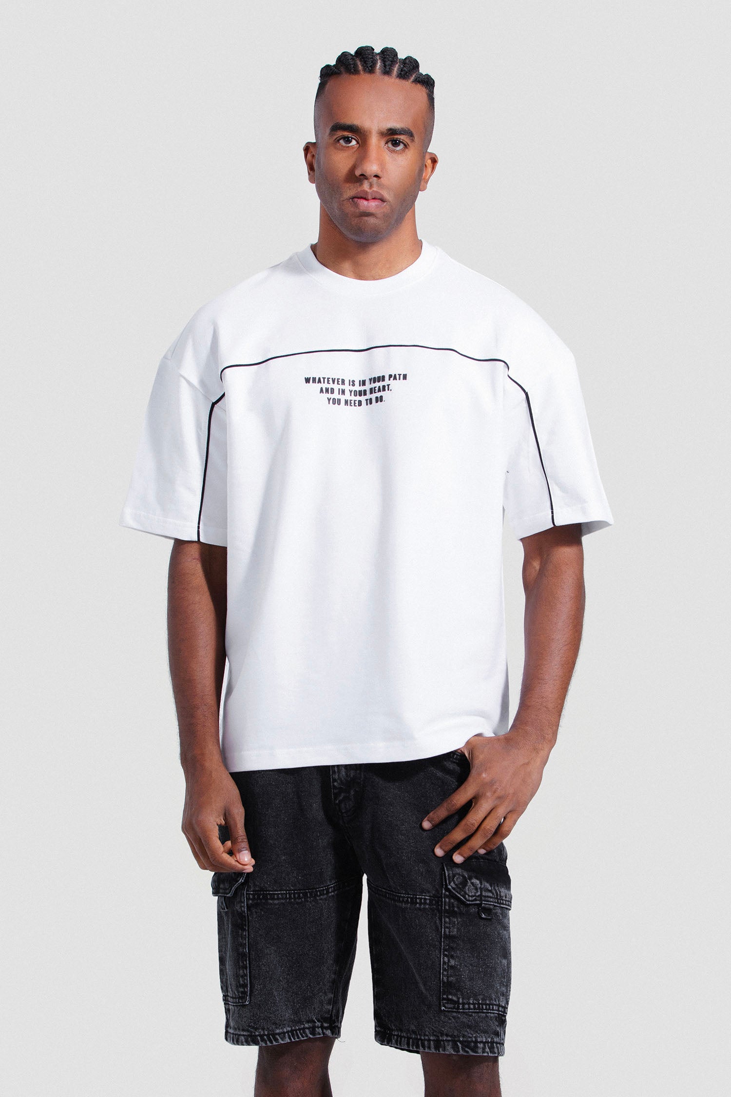 Printed Crew Neck T-Shirt