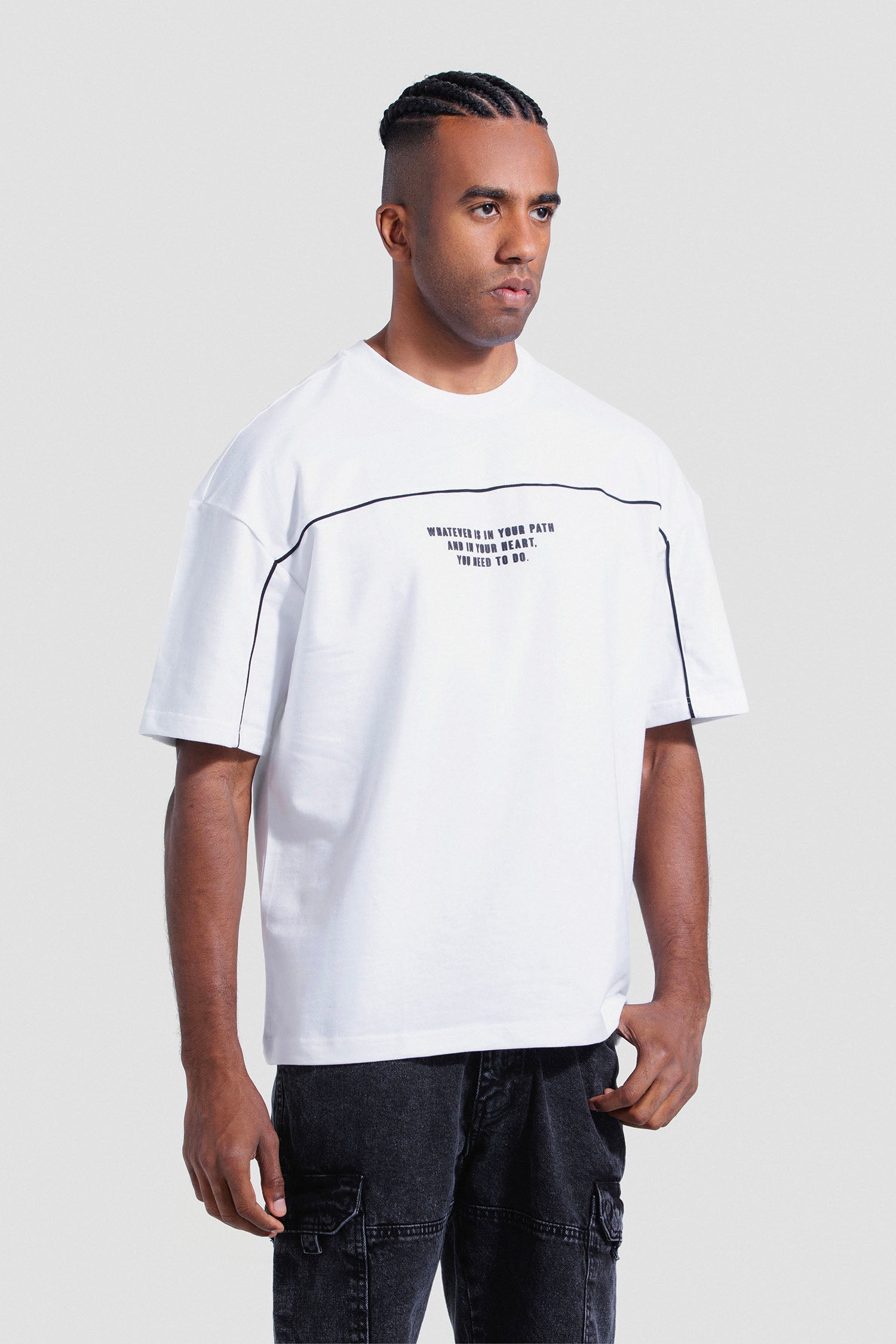 Printed Crew Neck T-Shirt