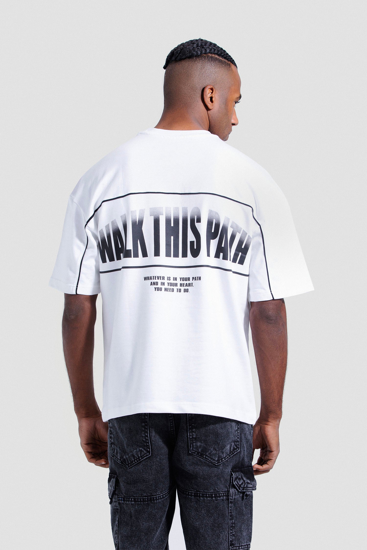 Printed Crew Neck T-Shirt