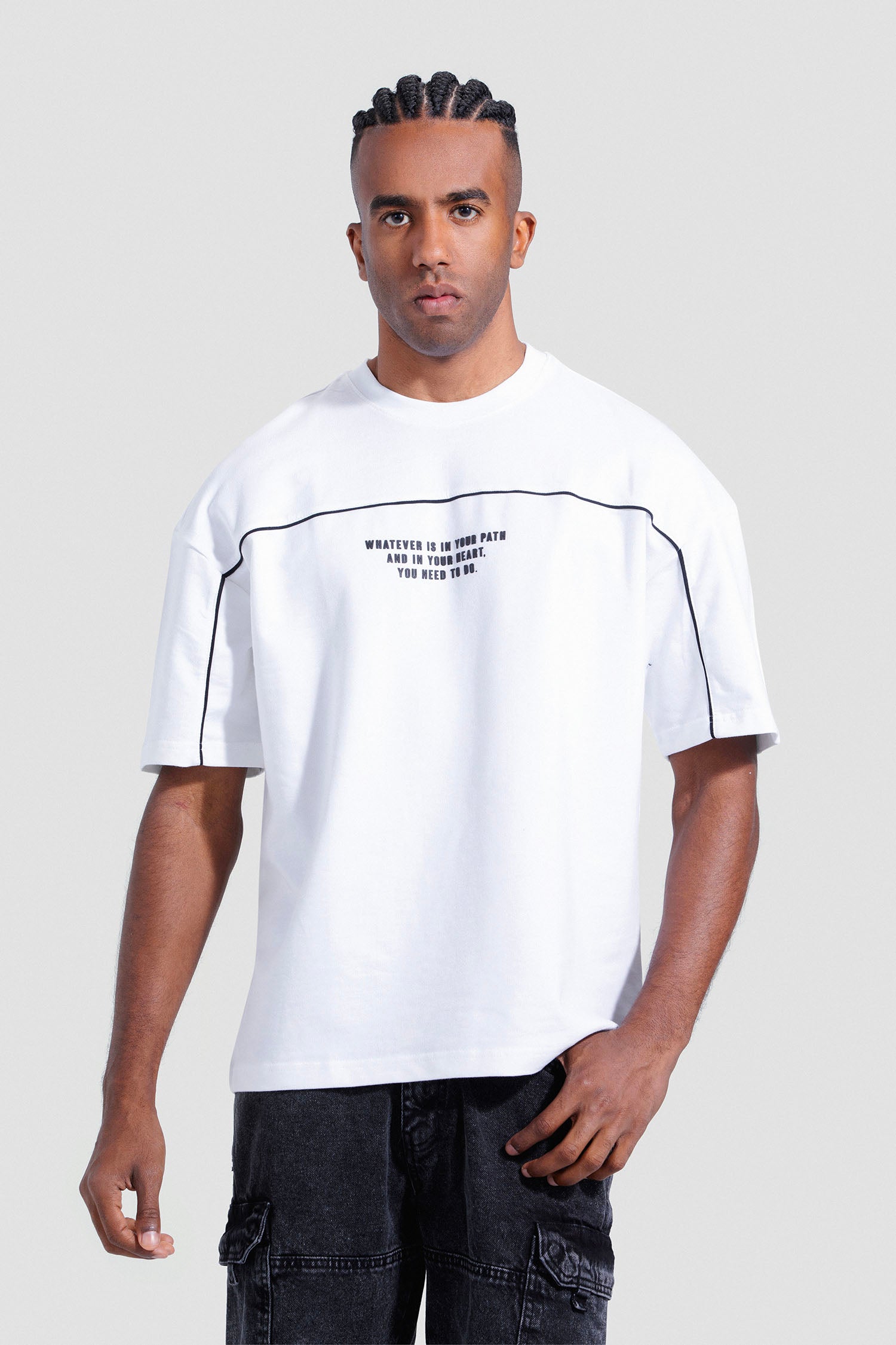 Printed Crew Neck T-Shirt